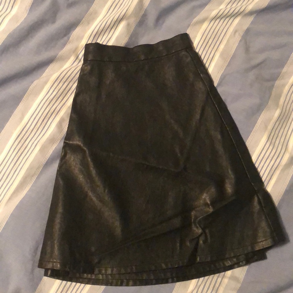 American Eagle // Leather Mini Skirt